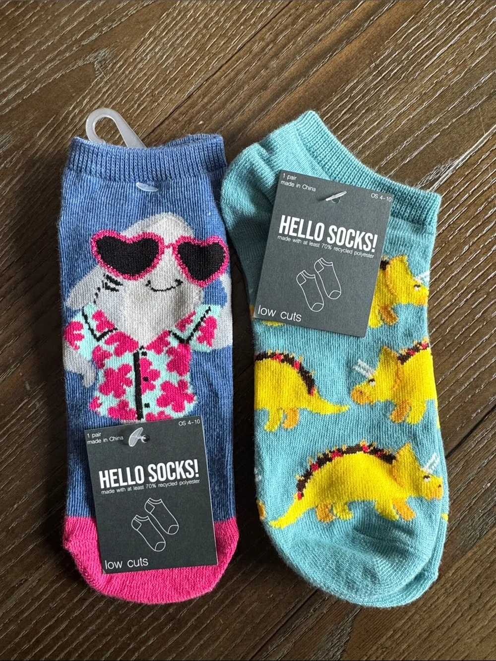 Hello Socks! Bundle of Women’s Socks OS 4-10 New NWT