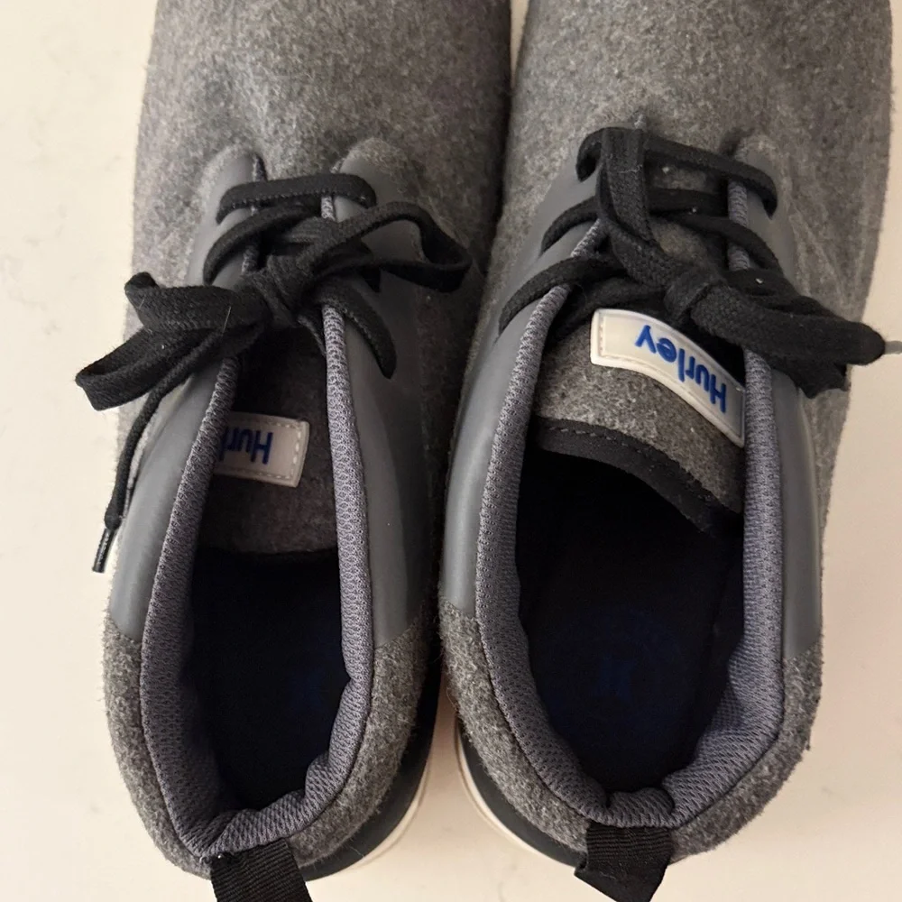 Hurley Casual Franklin Gray Sneakers Men 12 $75