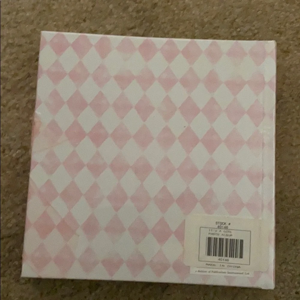 Baby photo book