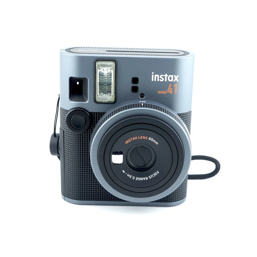 Fujifilm Instax Mini 41 Instant Camera 2025 Charcoal Gray Tested Working