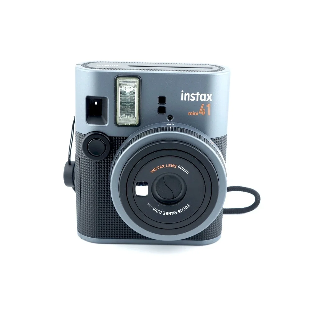 Fujifilm Instax Mini 41 Instant Camera 2025 Charcoal Gray Tested Working