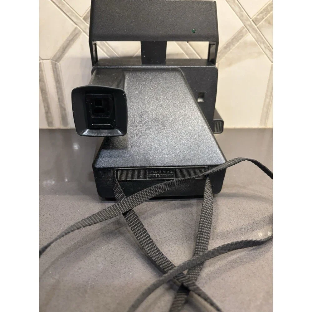 Vintage Polaroid One Step Flash 600 Instant Camera 80s 90s Retro Film Untested