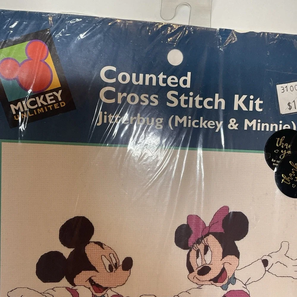 Disney #disneycrafts #jitterbugminnie #disneycrossstitch