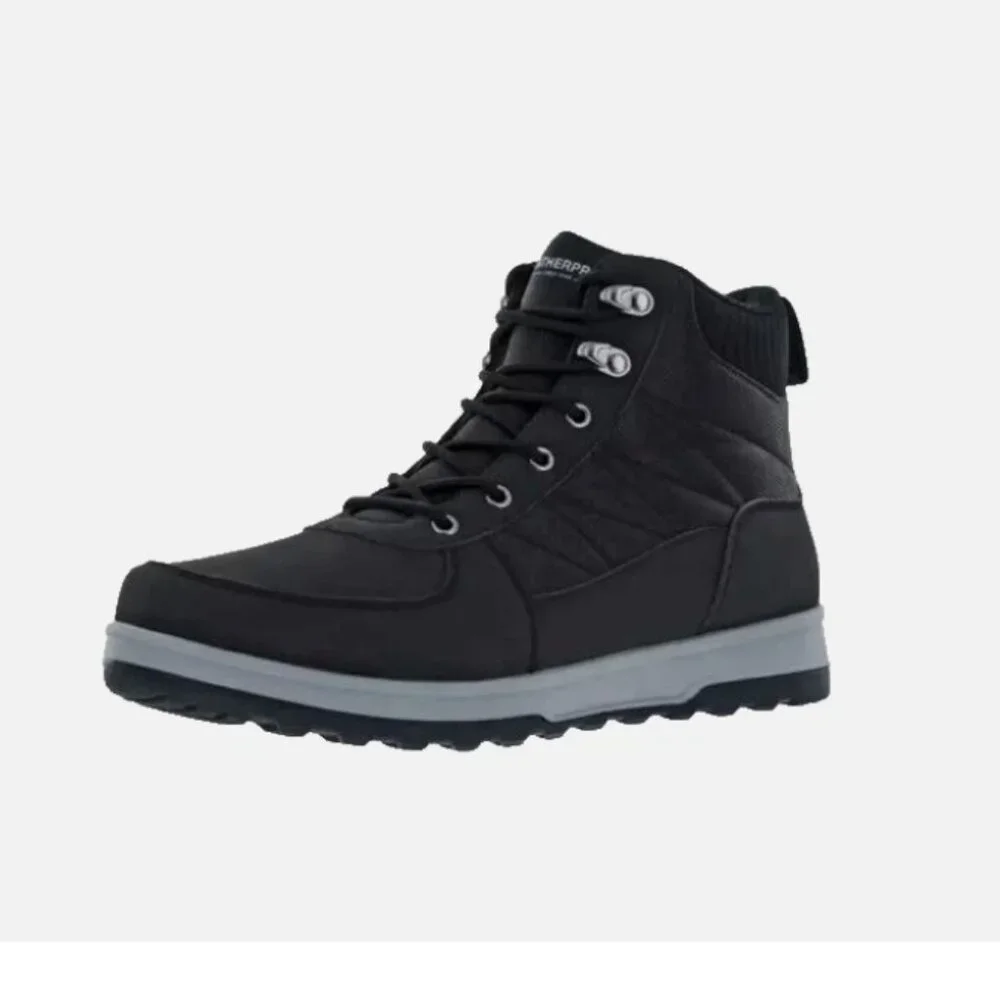 Weatherproof Men's Stoll Cold Snow Boot BLACK Size 8