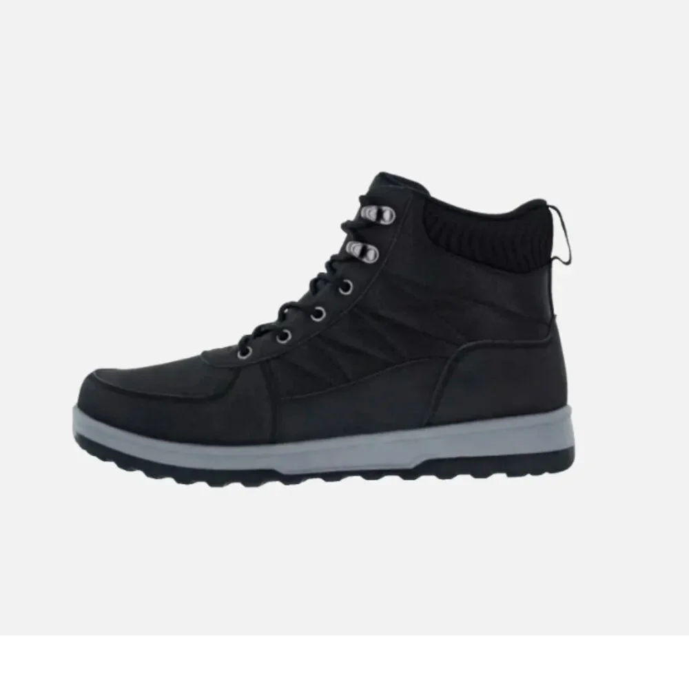 Weatherproof Men's Stoll Cold Snow Boot BLACK Size 8