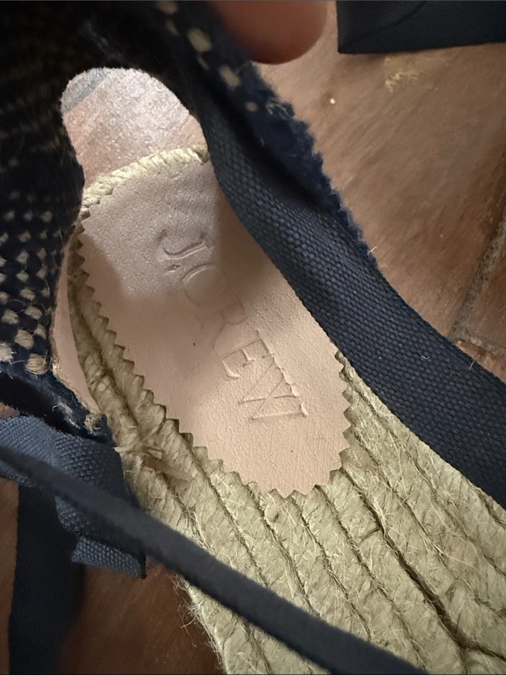 J. Crew navy canvas