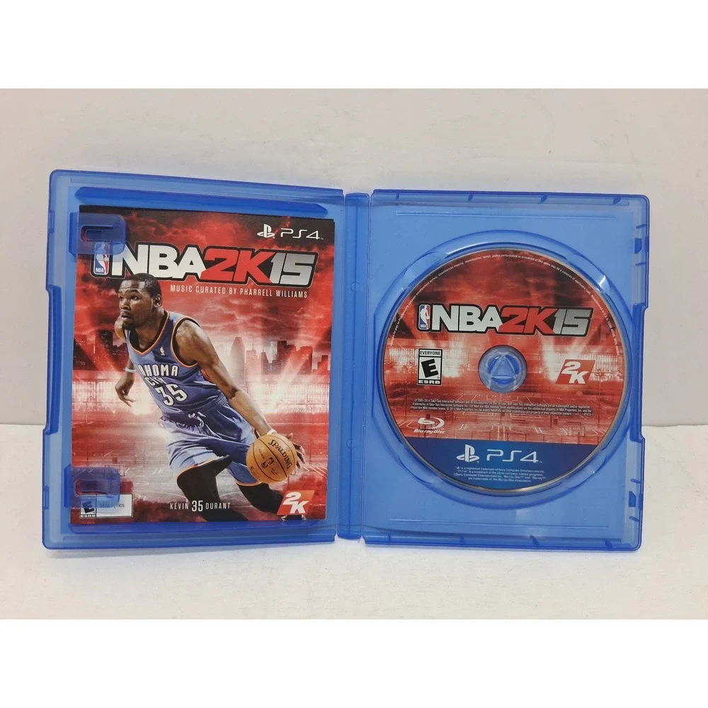 NBA 2K15 Sony PlayStation 4 PS4 Basketball Sports Game Kevin Durant Pharrell