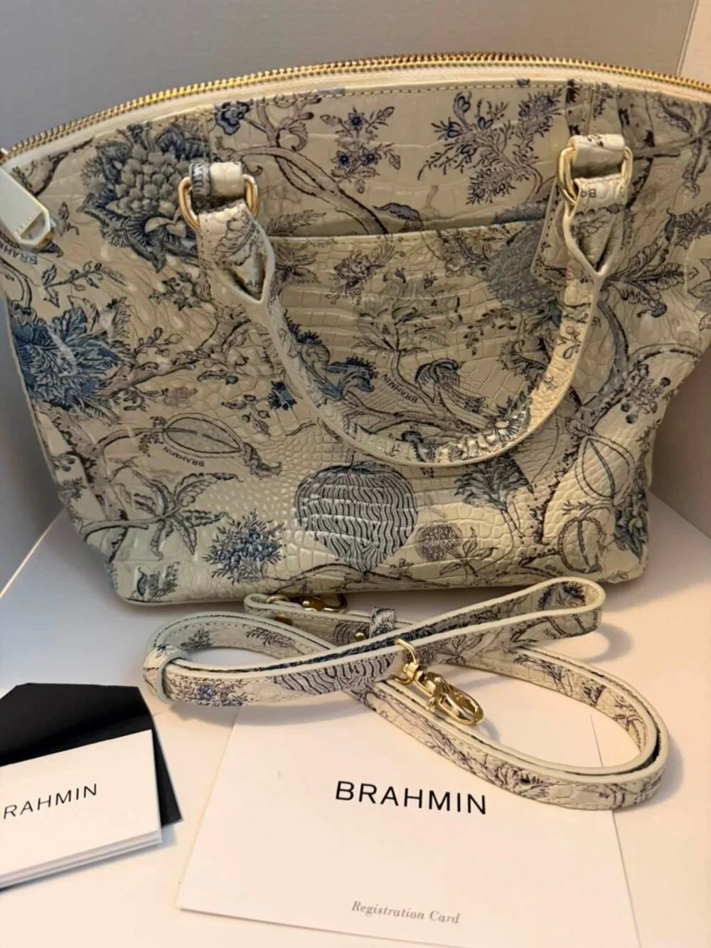 Brahmin Duxbury Satched   Blue Jay Melbourne