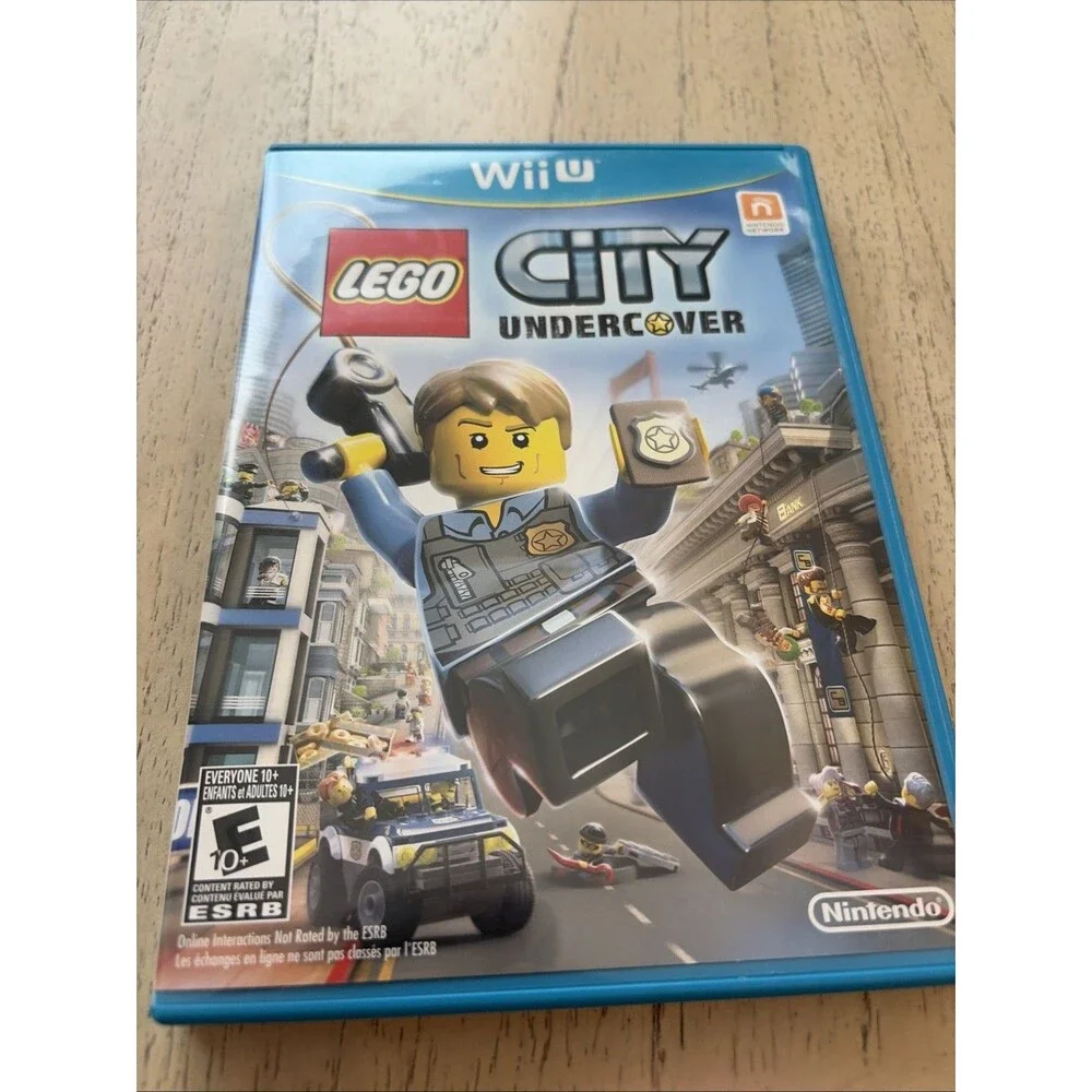 LEGO City Undercover (Nintendo Wii U, 2013) CIB Complete - Tested NICE!