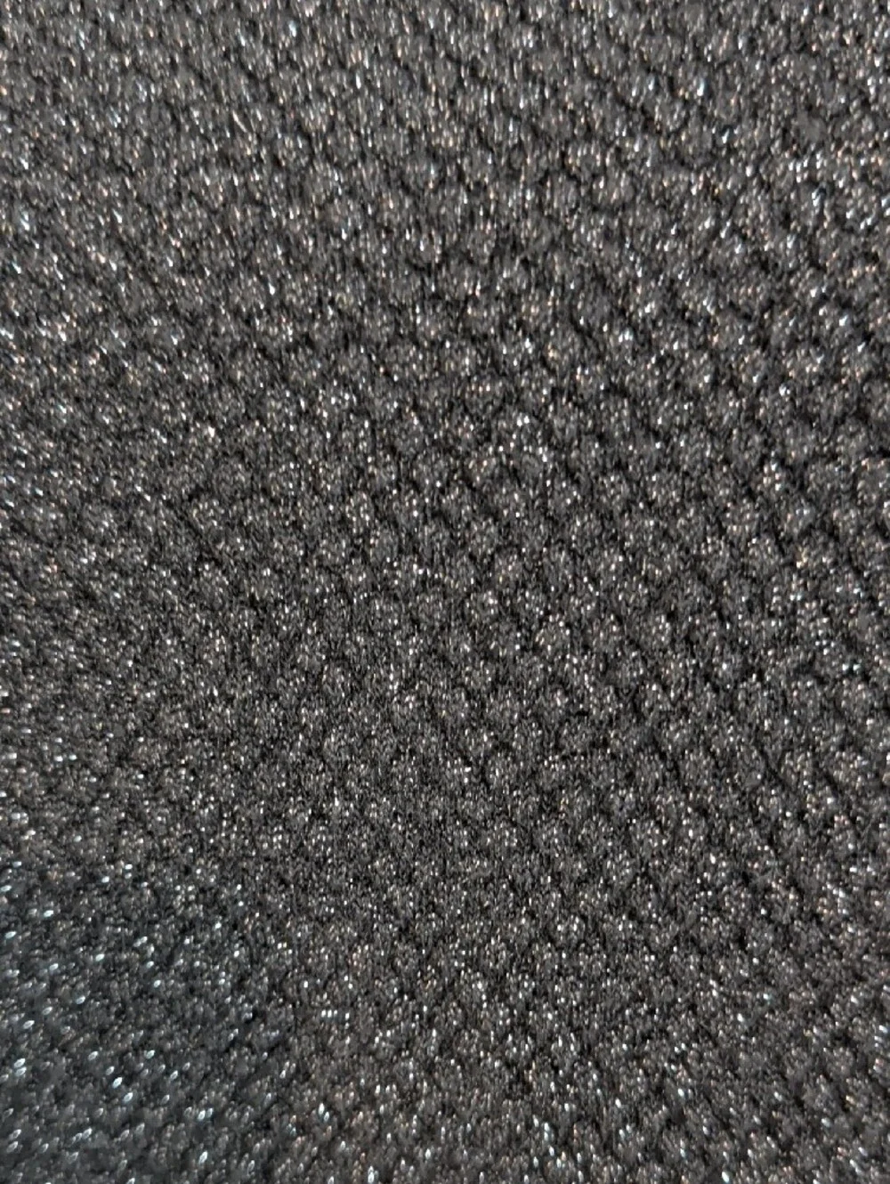 Michael Kors Black Metallic Knit Top long sleeve cold shoulder sleeve M