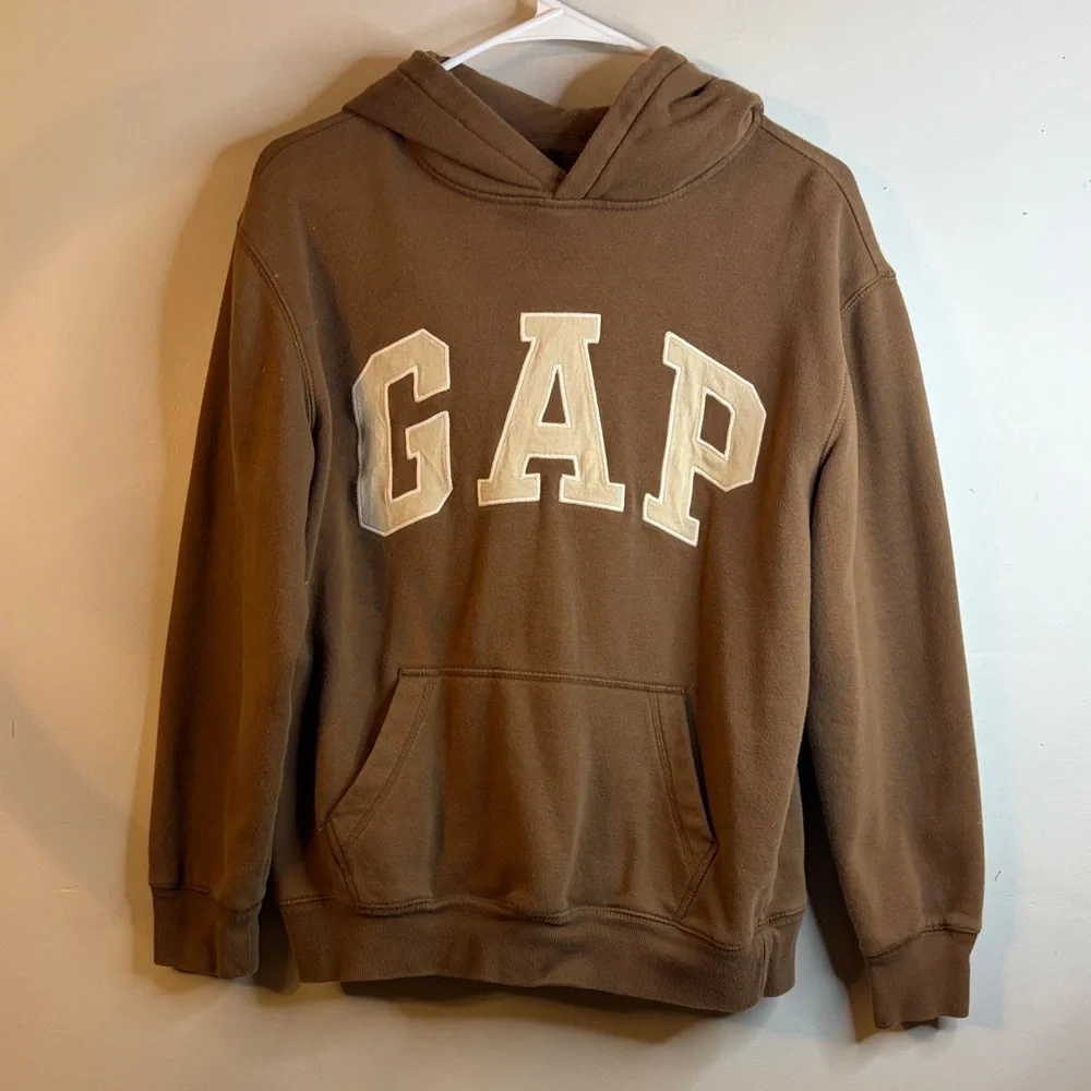 GAP Kids Brown Hooded Sweatshirt Boys Size XXL #33