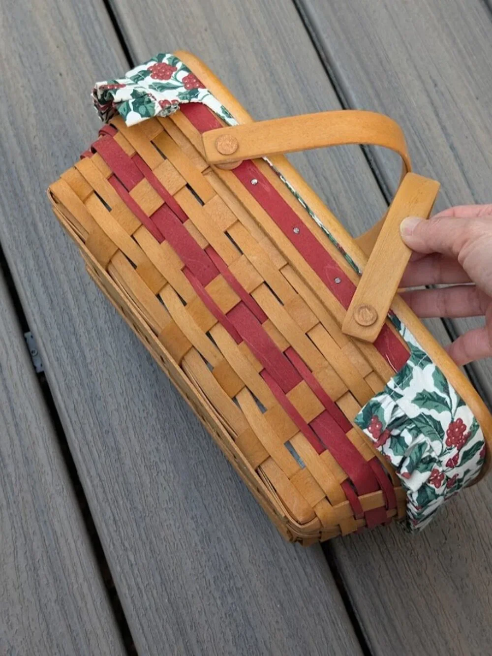 Longaberger vintage picnic