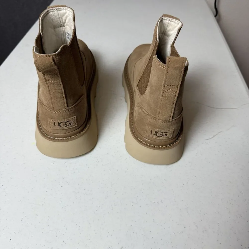UGG Chelsea Lug Boots Men's Size 11 Chestnut 1171372  F27425E
