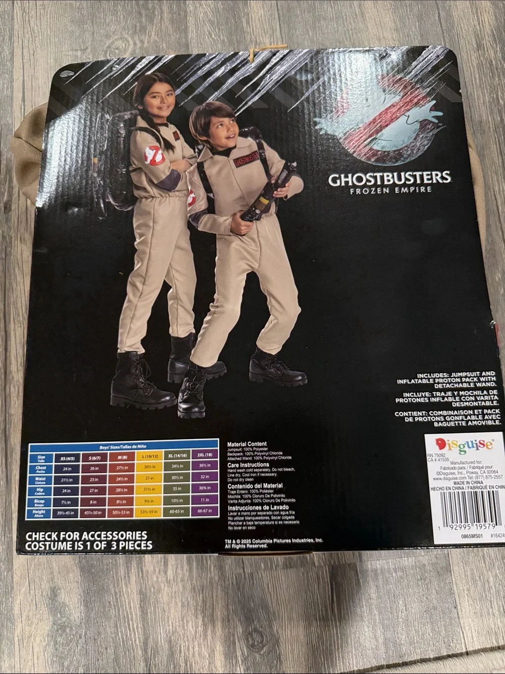 Disguise licensed ghostbusters