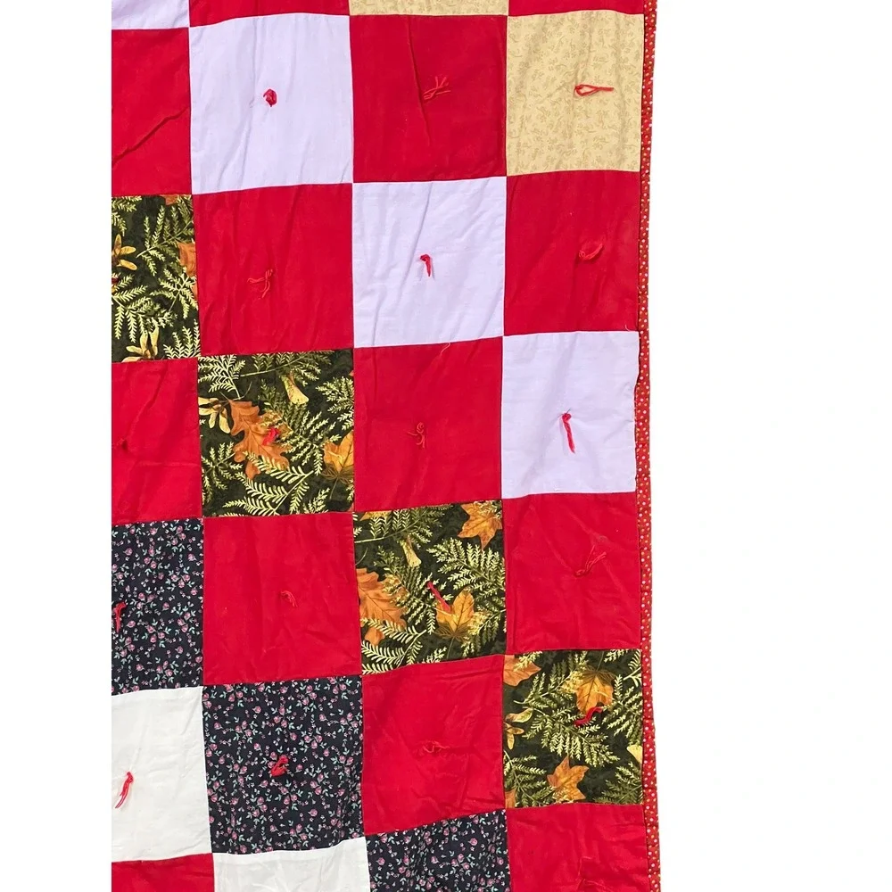 Handmade patchwork quilt