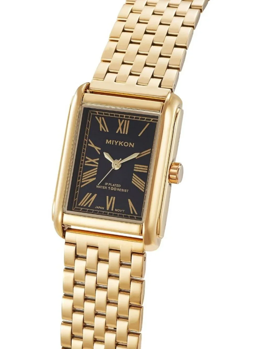 Vintage Men's Tank Dress Watch | Stainless Steel, Water Resistant, Roman
