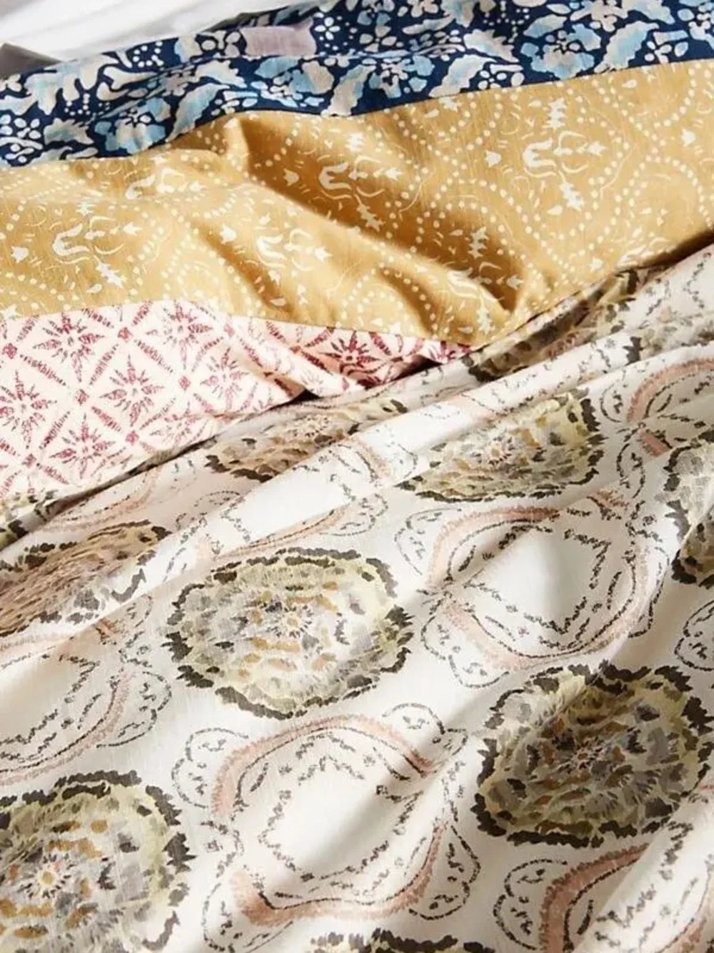 Anthropologie blue coordinating
