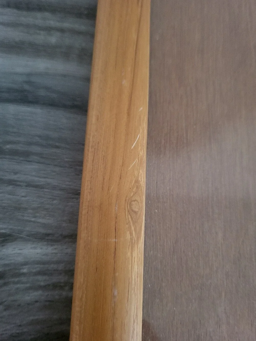 Vintage Teak Wood Picture Frame 8x10
