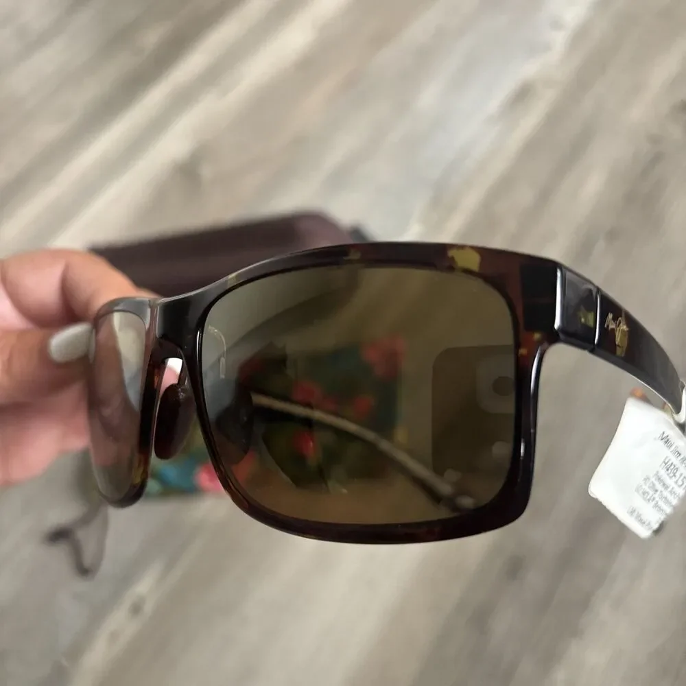 Maui Jim RX Able Polowai Unisex Sunglasses With Soft And Hard Case With Tags