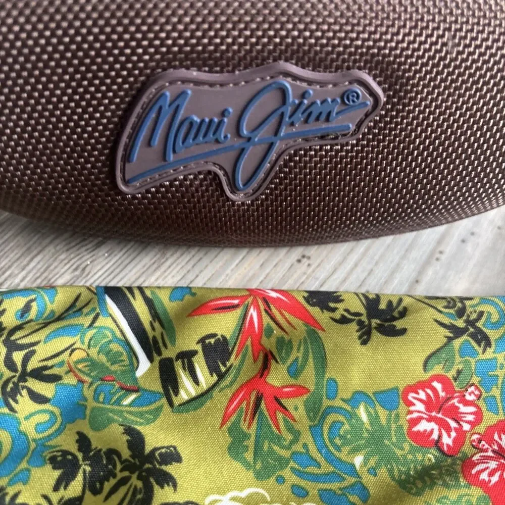 Maui Jim RX Able Polowai Unisex Sunglasses With Soft And Hard Case With Tags