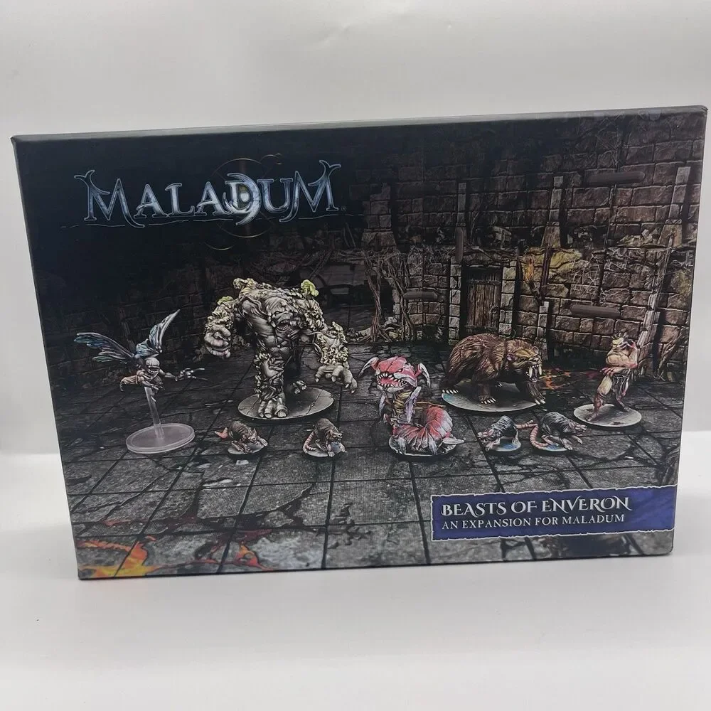 Maladum Beasts of Enveron Expansion - Dungeon Crawler D&D DND HeroQuest YHP