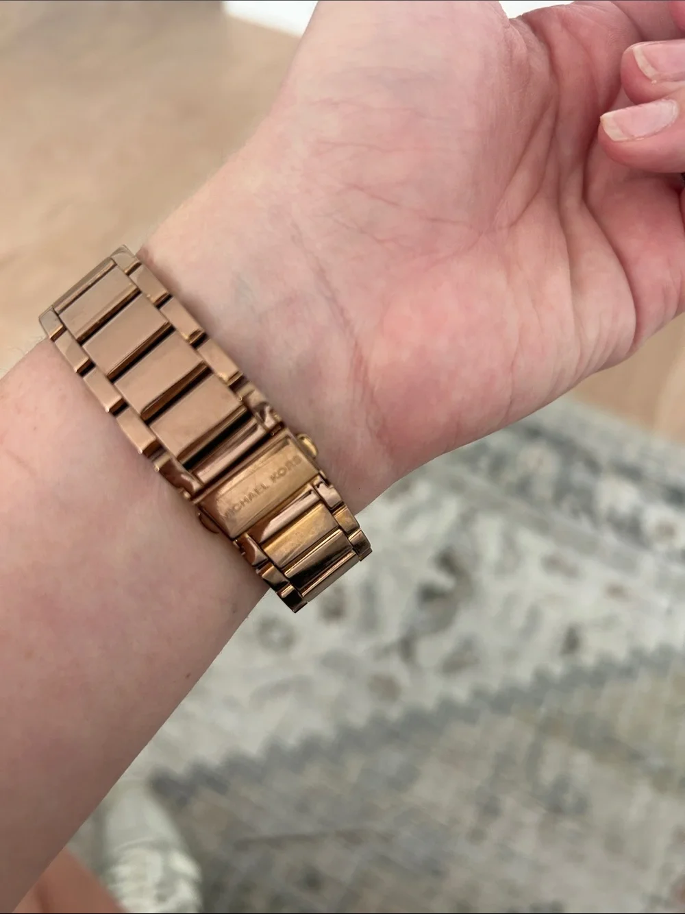 Michael Kors rose gold