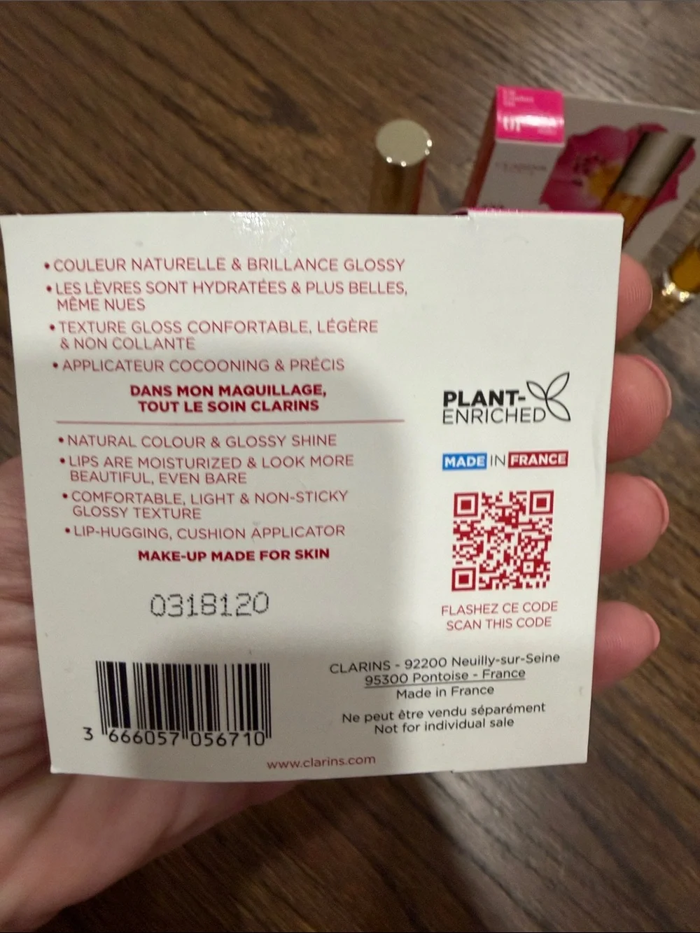 Clarins two lip