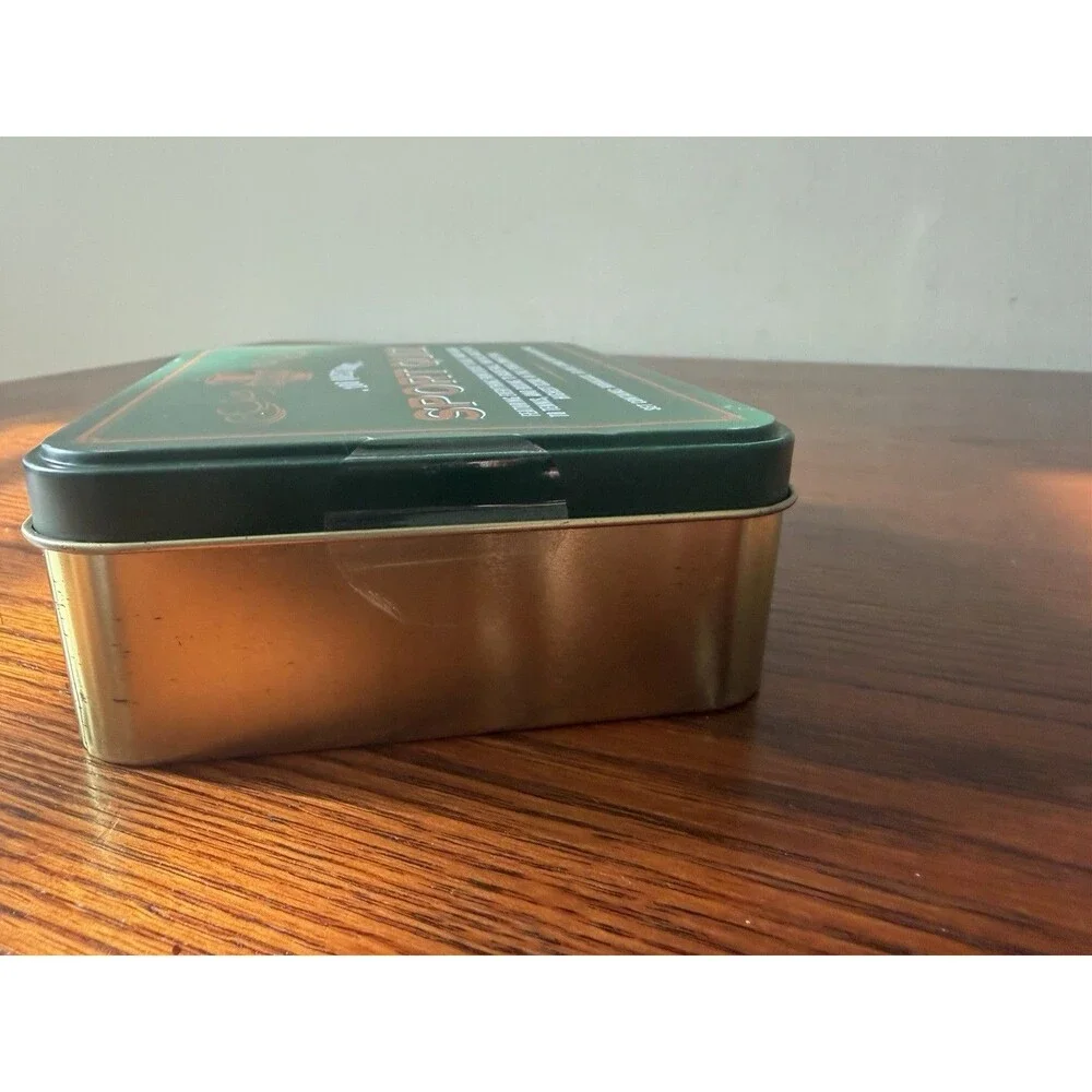 SPORT QUIZ 100 QUESTIONS SET IN TIN CONTAINS 50 CARDS 100 TRIVIA QUESTIONS