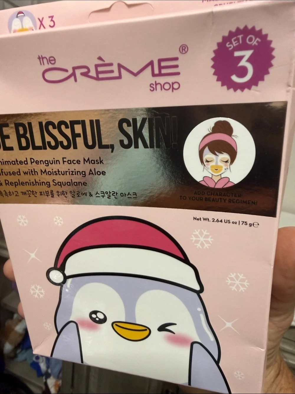 The Crème Shop Skin Patch & Sheet Bundle in Pink Face masks and hydration patch