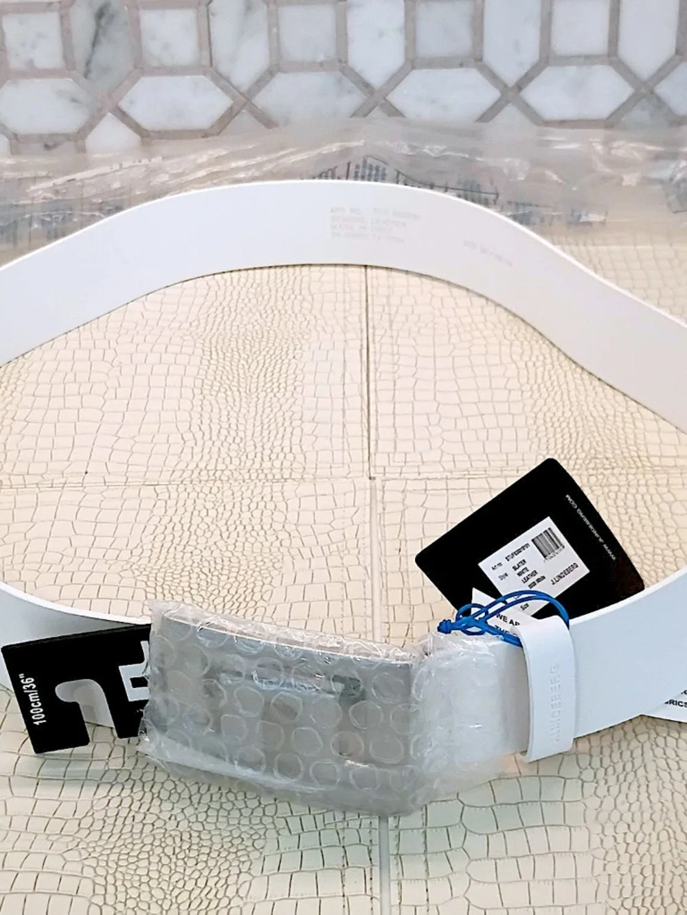 J. Lindeberg belt made lindeberg