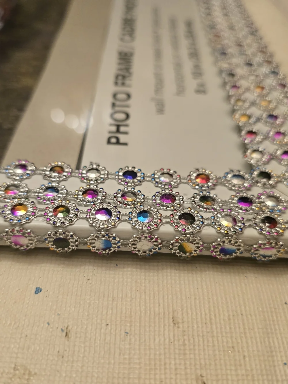 Handmade clear glam shine