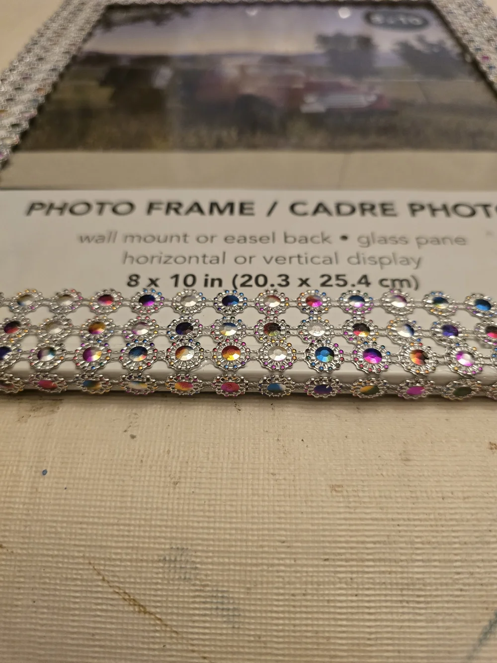 Handmade any rhinestones covered