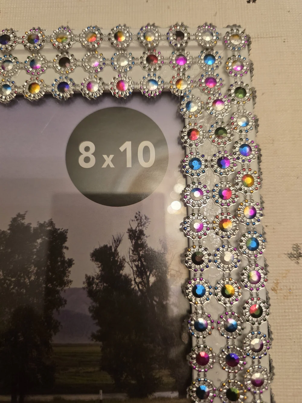 Handmade sparkling adds covered