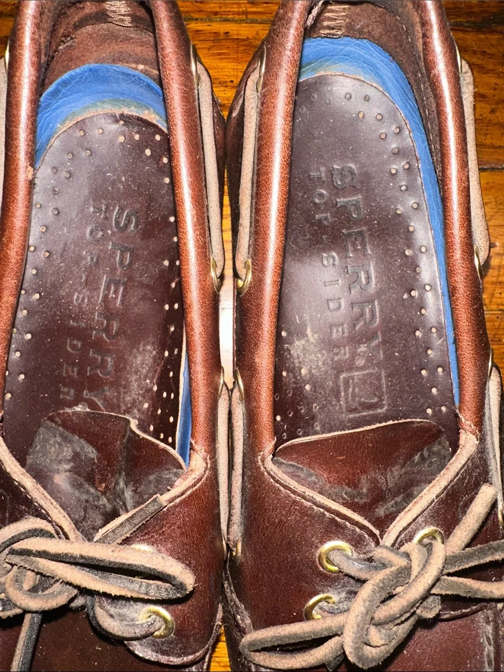 Sperry Brown Leather Men’s Boat Shoes