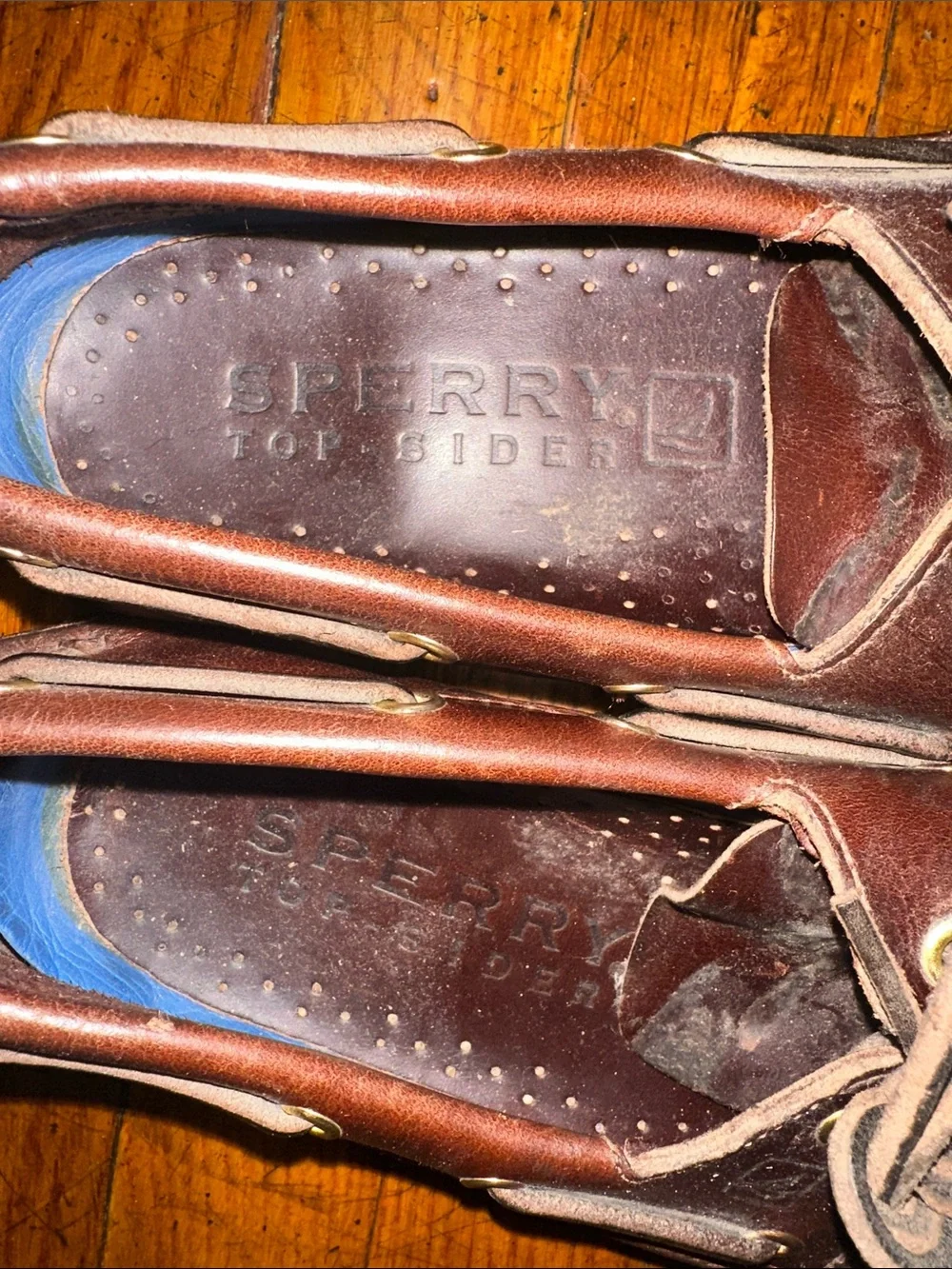 Sperry Brown Leather Men’s Boat Shoes