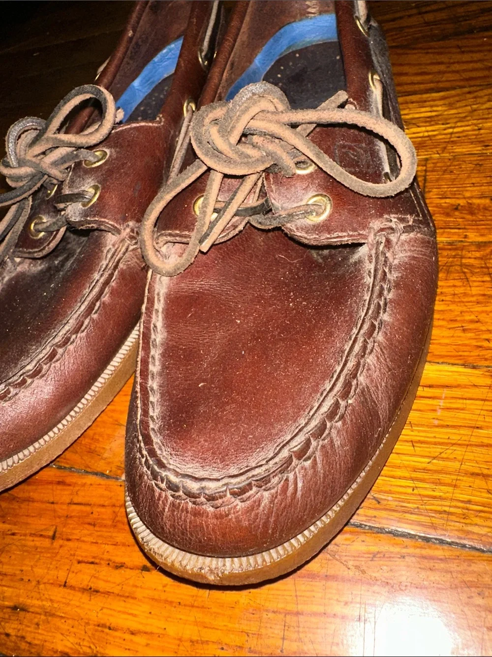 Sperry Brown Leather Men’s Boat Shoes
