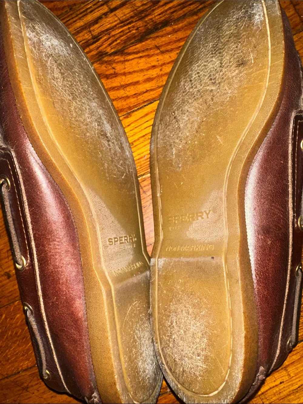 Sperry Brown Leather Men’s Boat Shoes