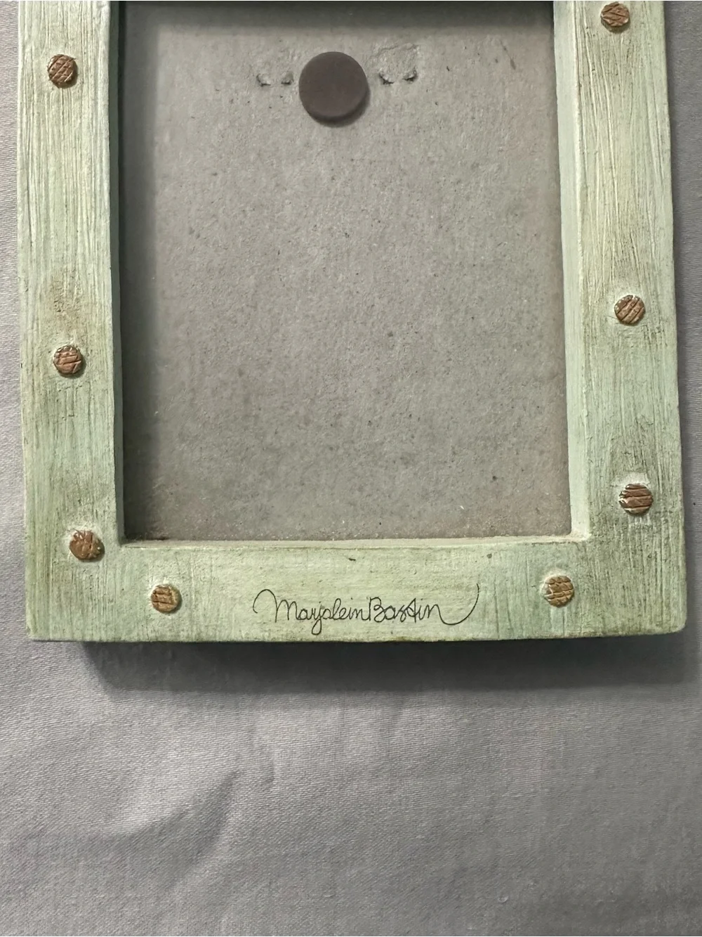 ⁠Marjolein Bastin Hallmark Birdhouse Picture Photo Frame Tabletop Wall Hanging⁠
