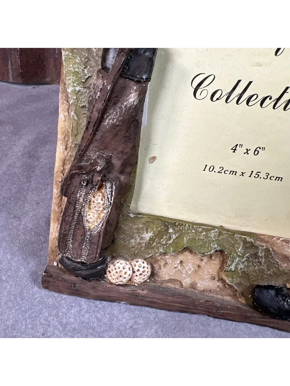 Golf Theme Picture Frame Holds 4x6 Photo Resin - 1292-2N