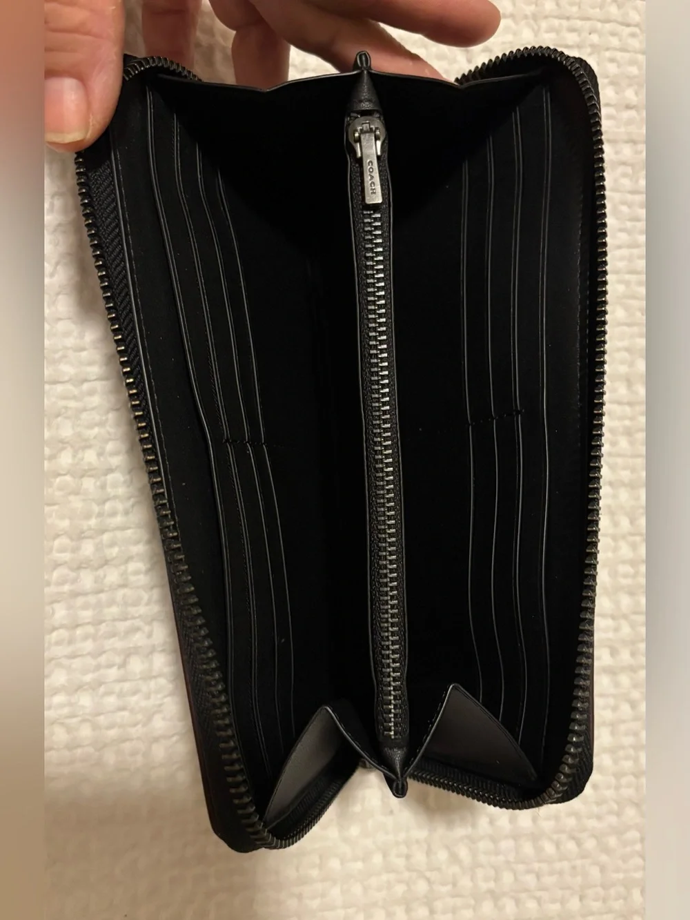 Coach wristlet pouch