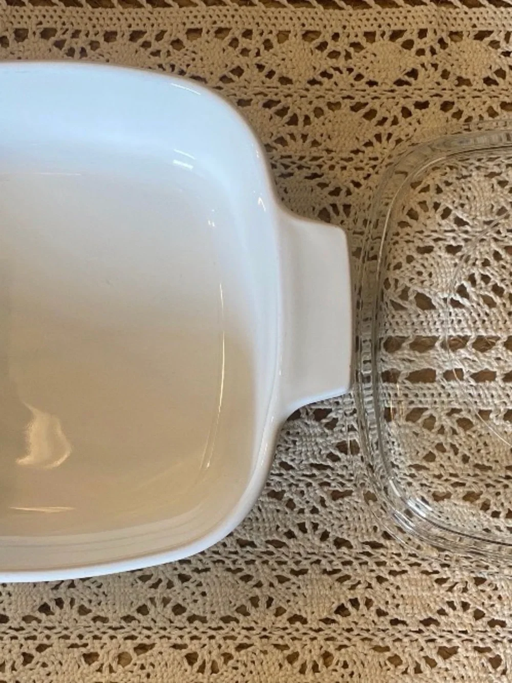 Vintage Corning Ware Spice of Life Casserole Set w/ Pyrex Glass Lids – 4 Pieces