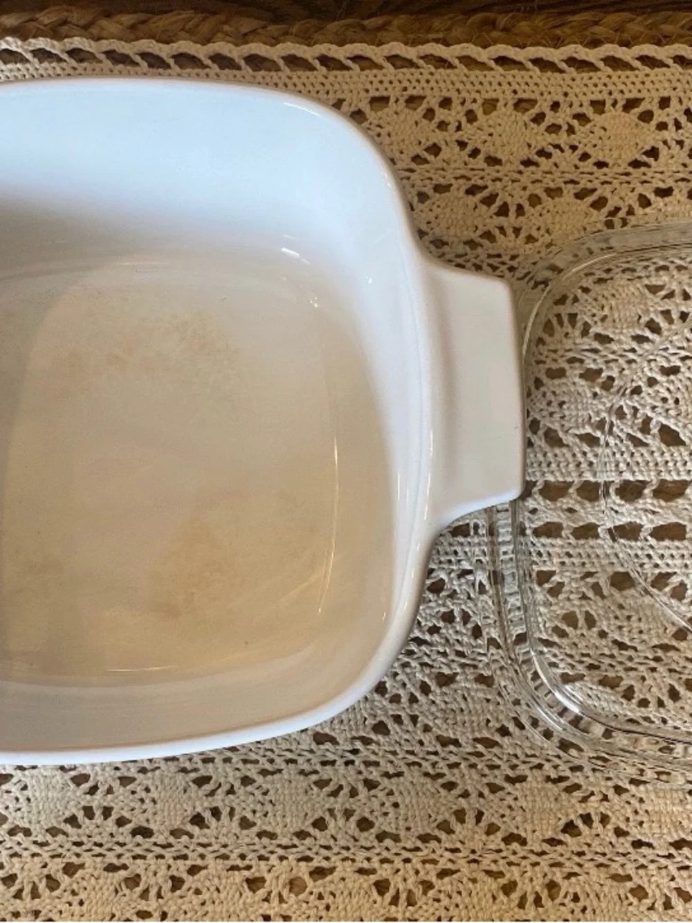 Vintage Corning Ware Spice of Life Casserole Set w/ Pyrex Glass Lids – 4 Pieces