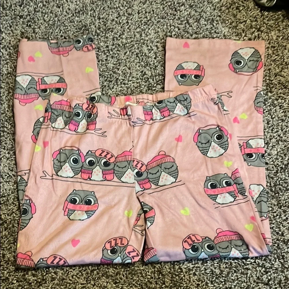 Justice Pink Sleep Over Squad Pajama Set