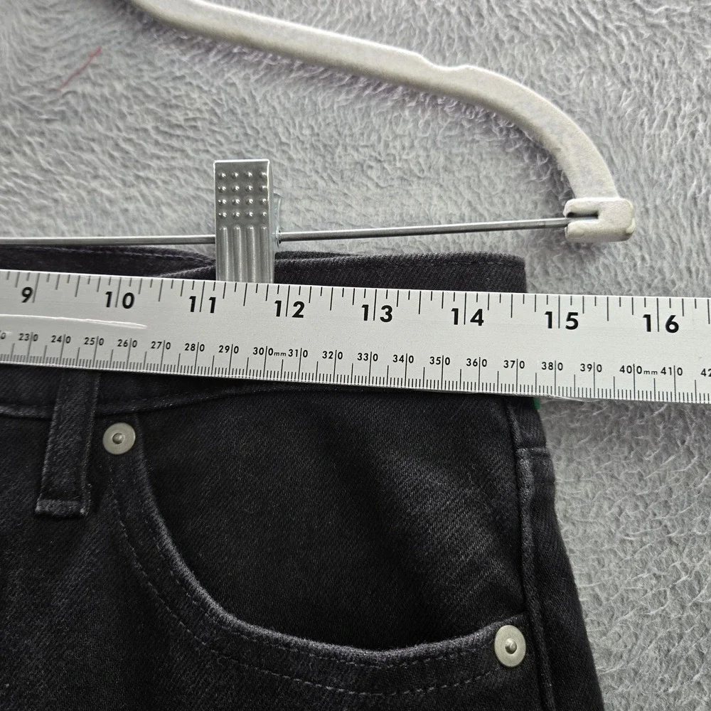 Banana Republic Men Jeans 29 Black Premium Denim High-Rise Slim NWT‎