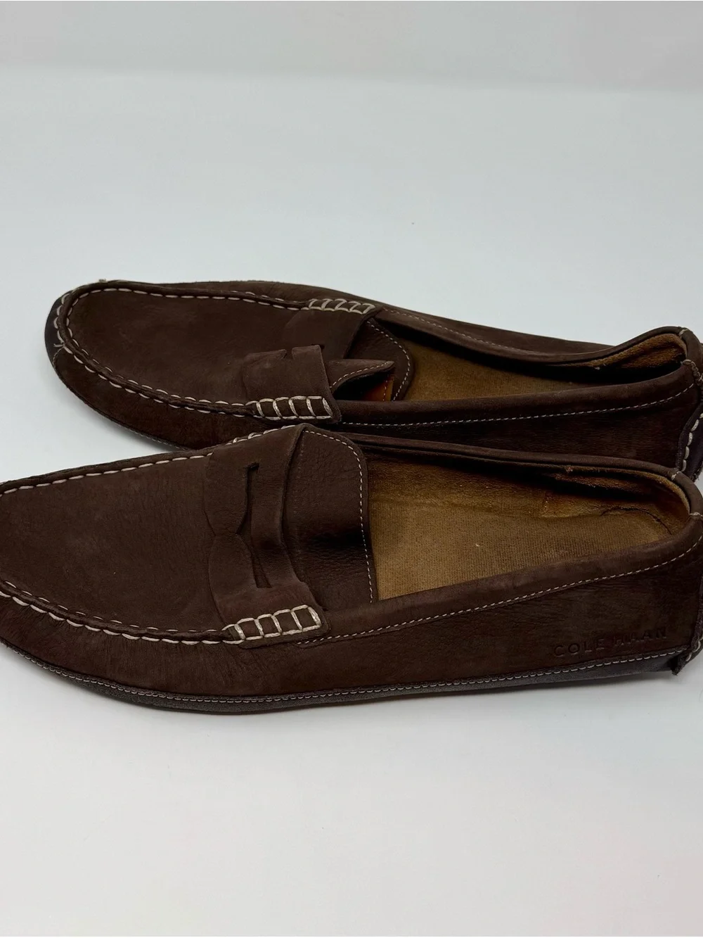 Cole Haan slip suede