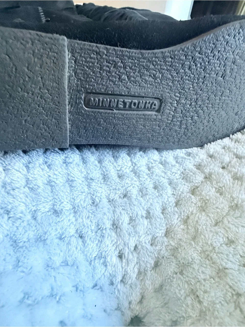 Minnetonka soft suede