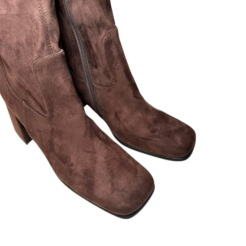 Jeffrey Campbell suede knee