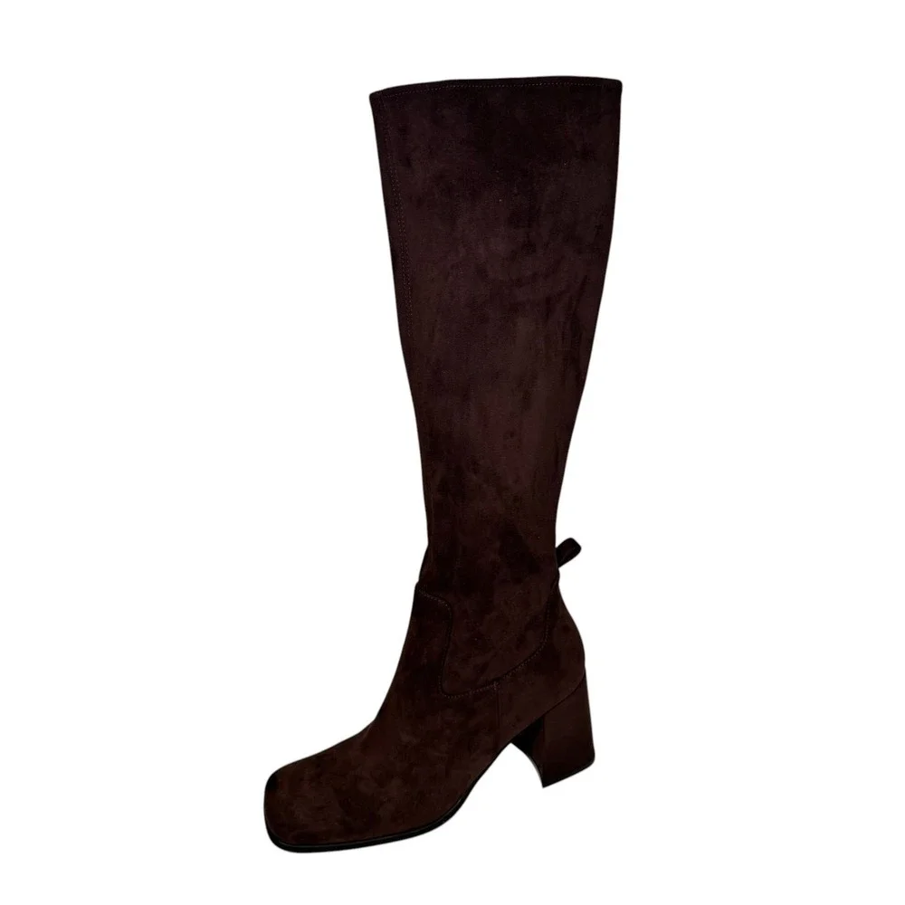 Jeffrey Campbell suede knee