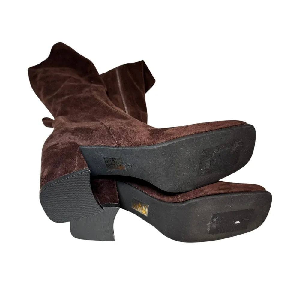Jeffrey Campbell suede knee