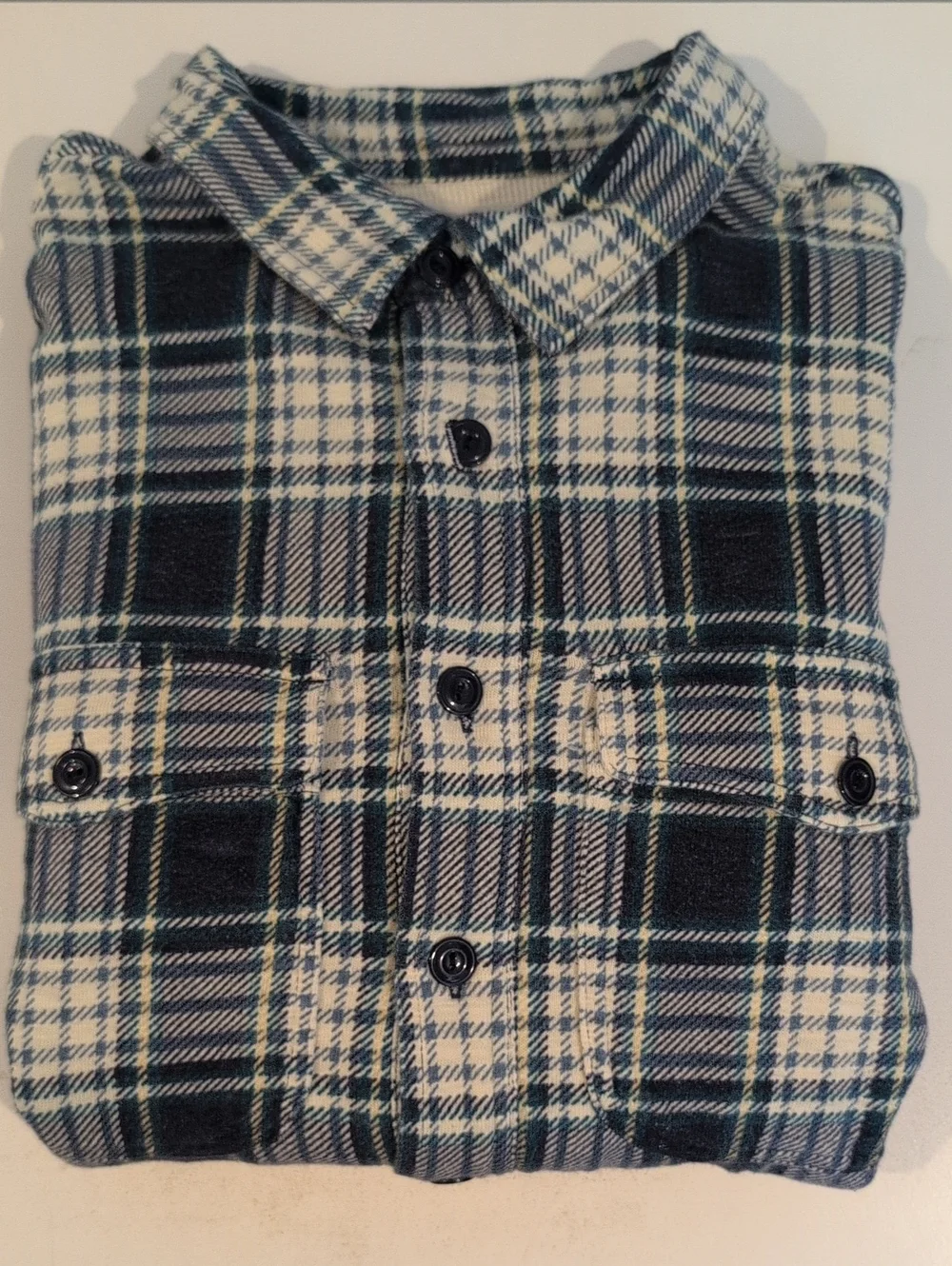 J. Crew Mens L Heavyweight Thermal Lined Button Down Shirt/Jacket Style #BB816